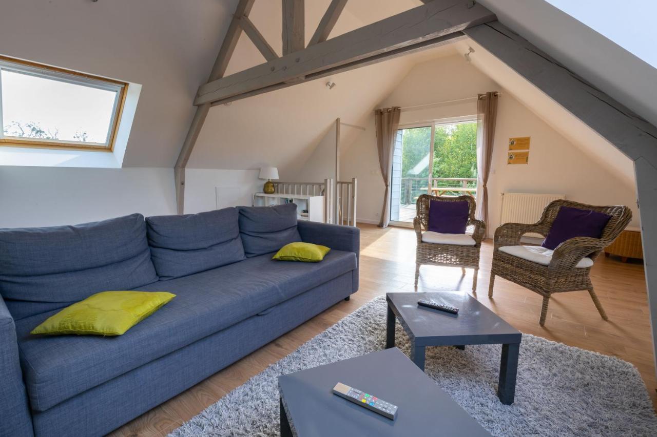 Appartement Des Grands Champs Avec Terrasse Saint-Aignan  Exteriör bild